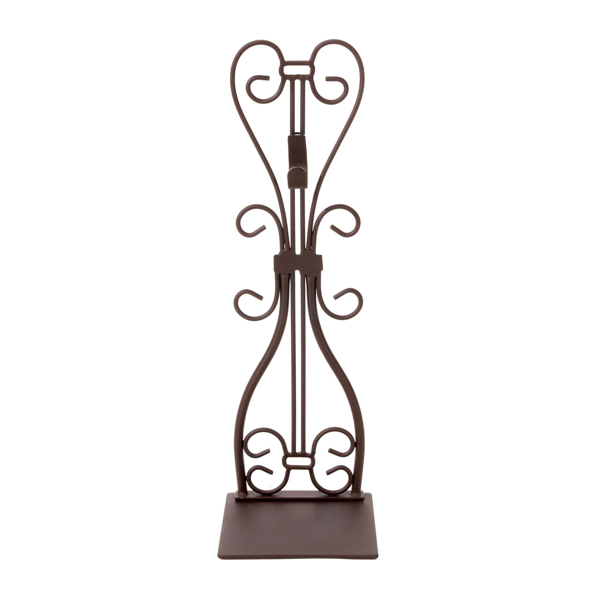 Fireplace Mantle Top Wreath Hanger - Elegant - Christmas World