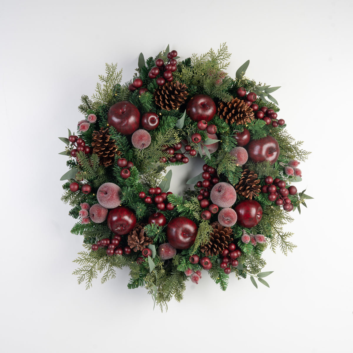 Orchard Apple & Pine Wreath - Christmas World
