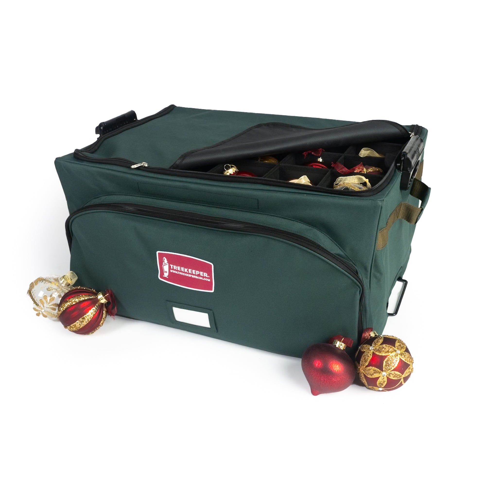 Three Tray Christmas Ornament Storage - Christmas World