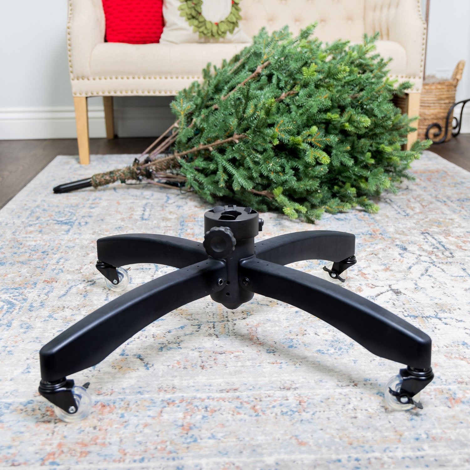 Universal Rolling Christmas Tree Stand - Christmas World