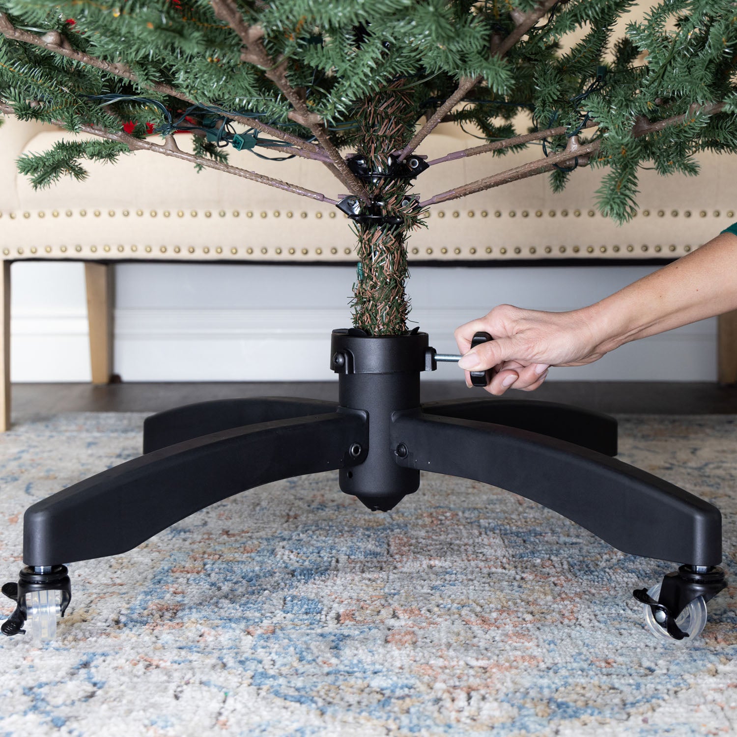 Universal Rolling Christmas Tree Stand - Christmas World
