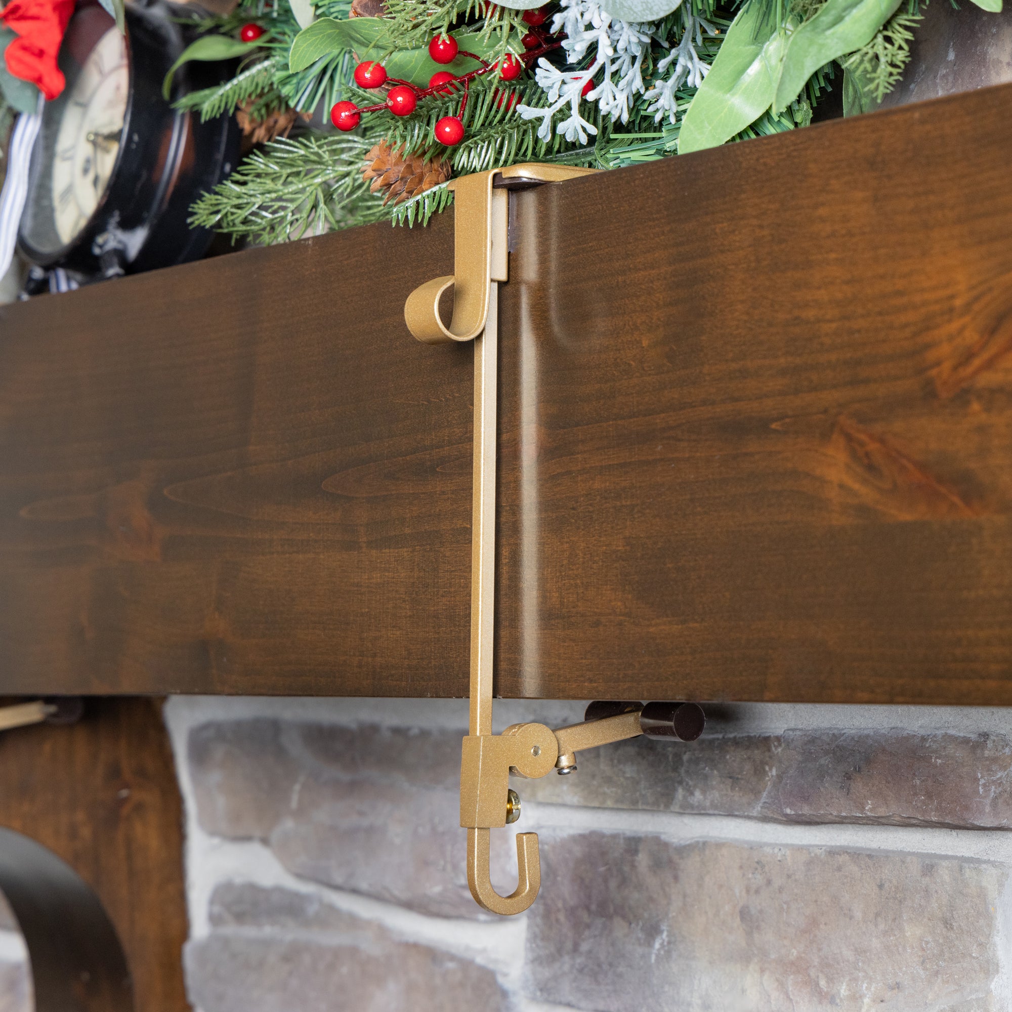 Christmas Stocking Holder & Garland Hook - Christmas World