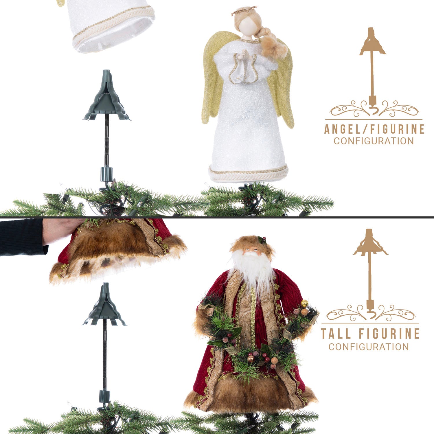 Christmas Tree Topper Holder - Christmas World