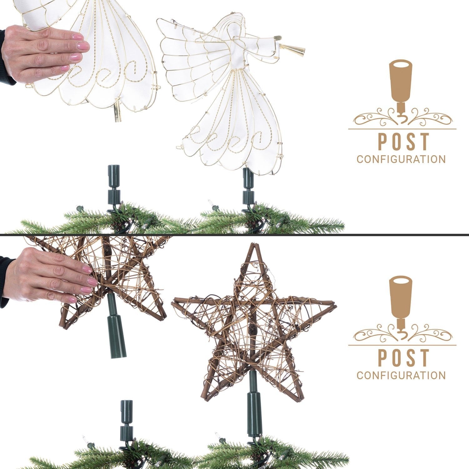 Christmas Tree Topper Holder - Christmas World