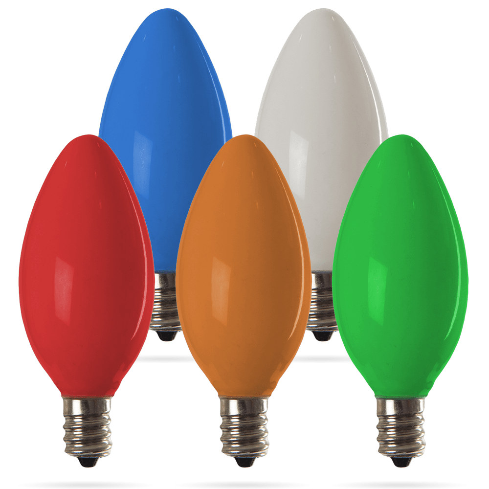 Ceramic Incandescent Bulbs - Christmas World