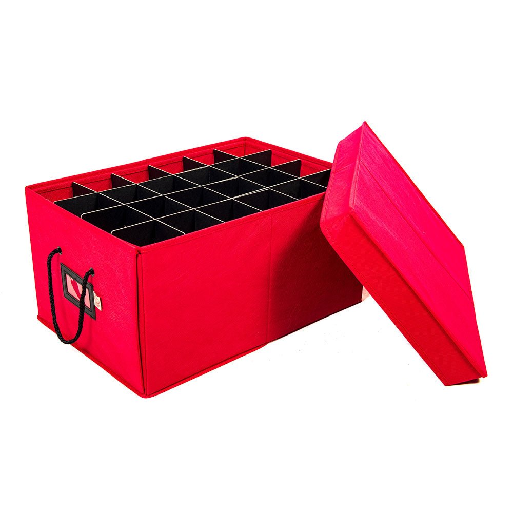 Ornament Storage Box with 3 Trays - Christmas World