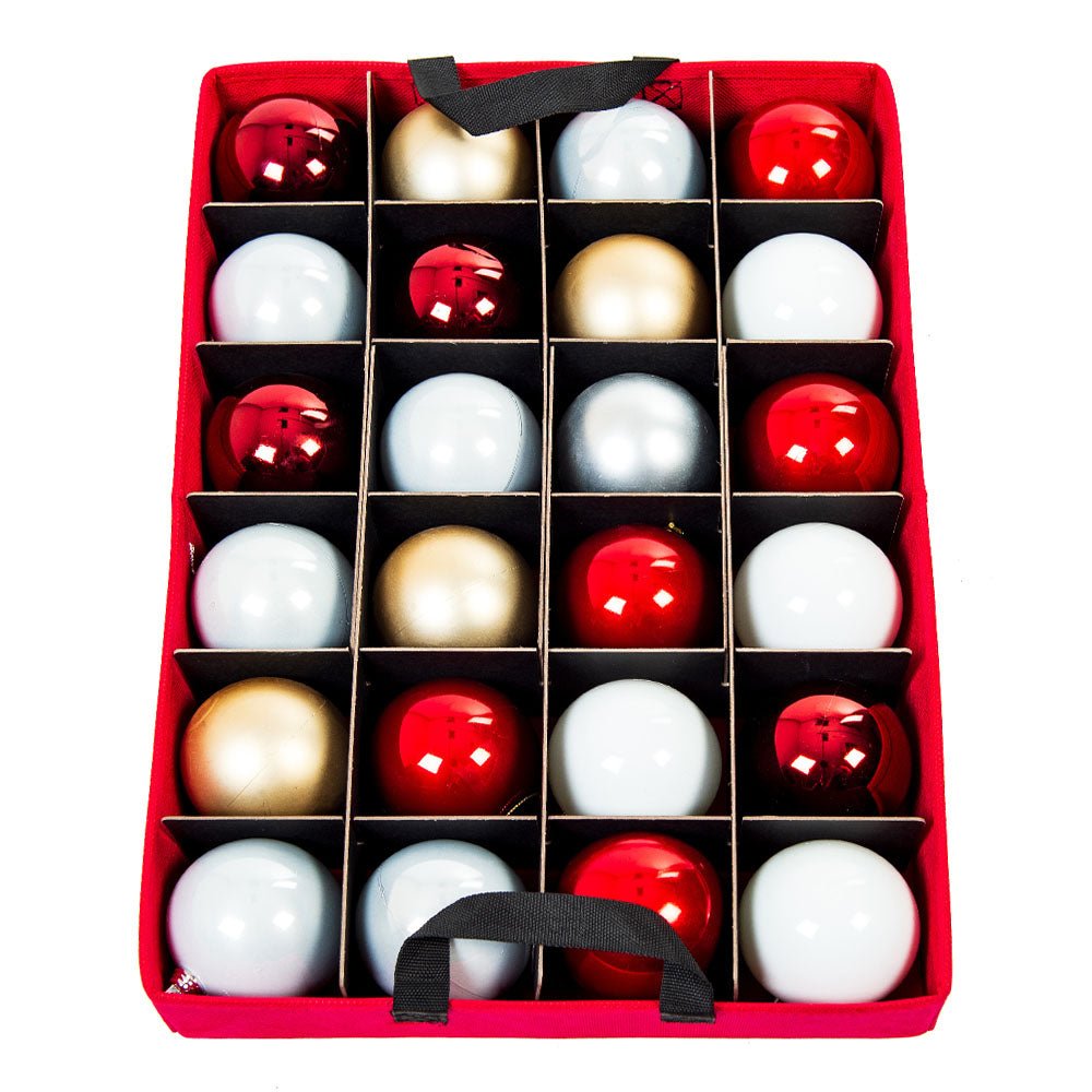 Two Tray Ornament Box - (48 Ornaments) - Christmas World