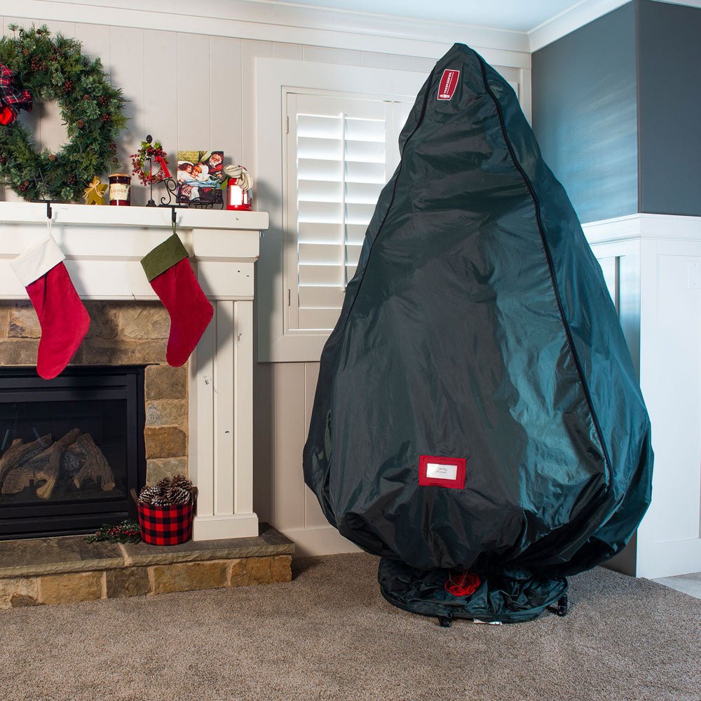 Decorated Upright Tree Storage Bag - Christmas World