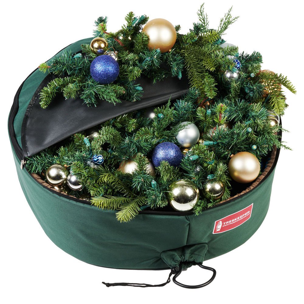 Foam Lined Wreath Storage Bags - Christmas World