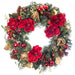 red magnolia wreath Thumbnail | Christmas World