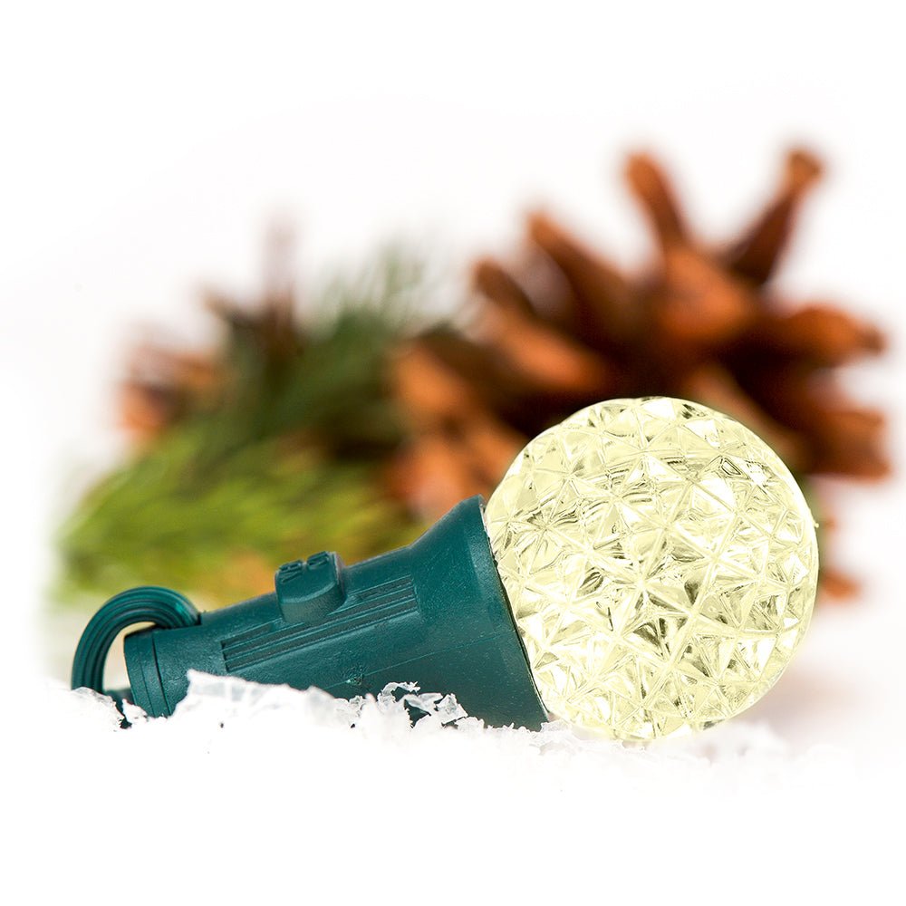 Faceted LED Patio Lights - Christmas World
