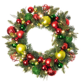 Festive Holiday Wreath | Christmas World