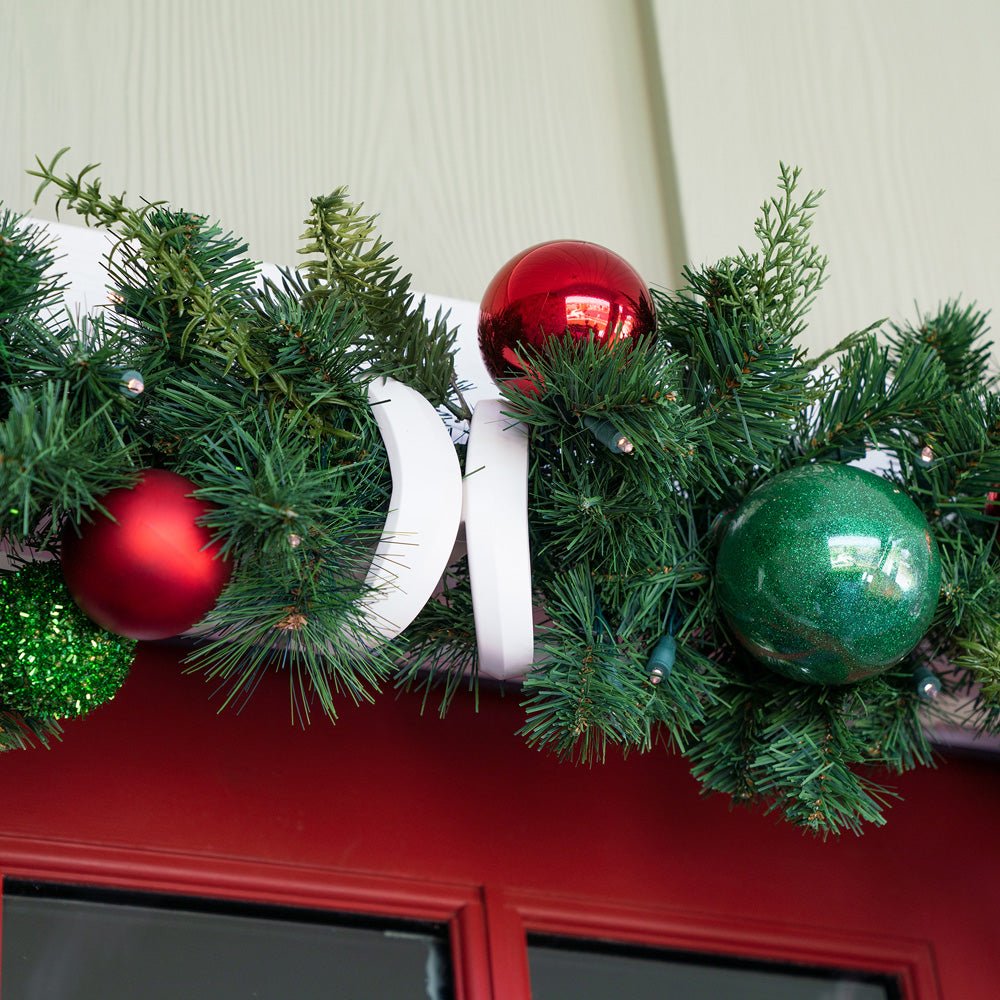 Deluxe Front Door Garland Hanger - Christmas World