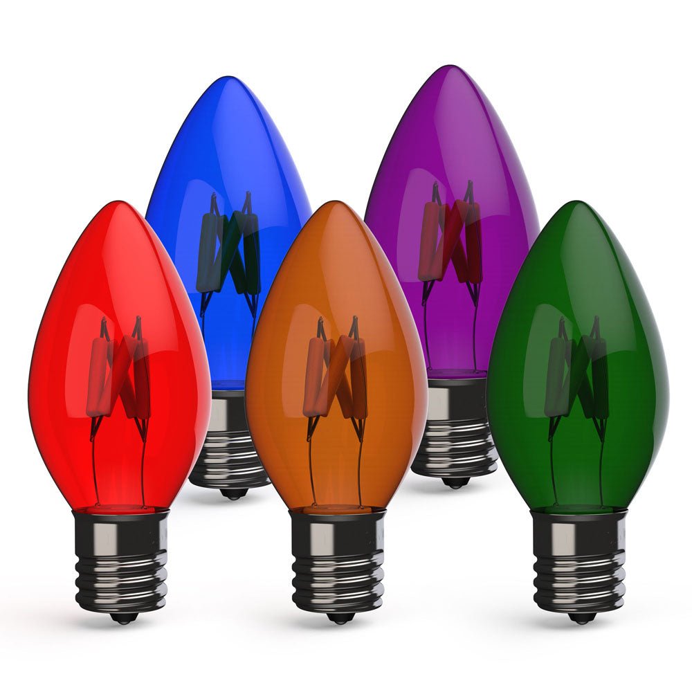 C7 Retro Filament LED Bulbs - Christmas World