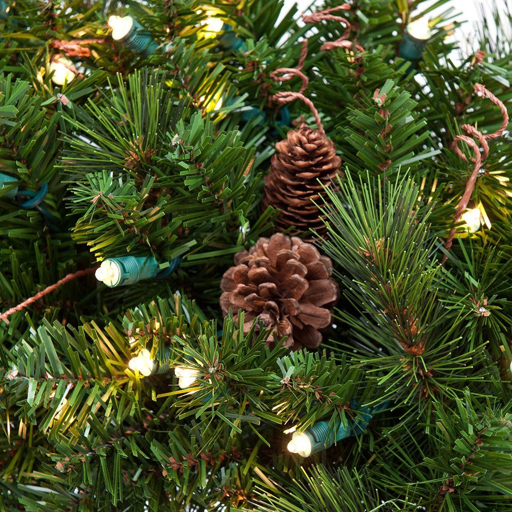 Black Forest LED Garland - 9 Foot - Christmas World