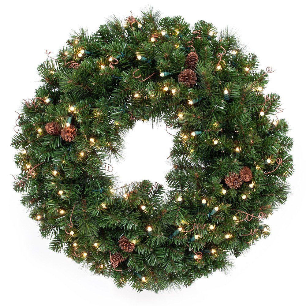 Black Forest LED Wreath - Christmas World