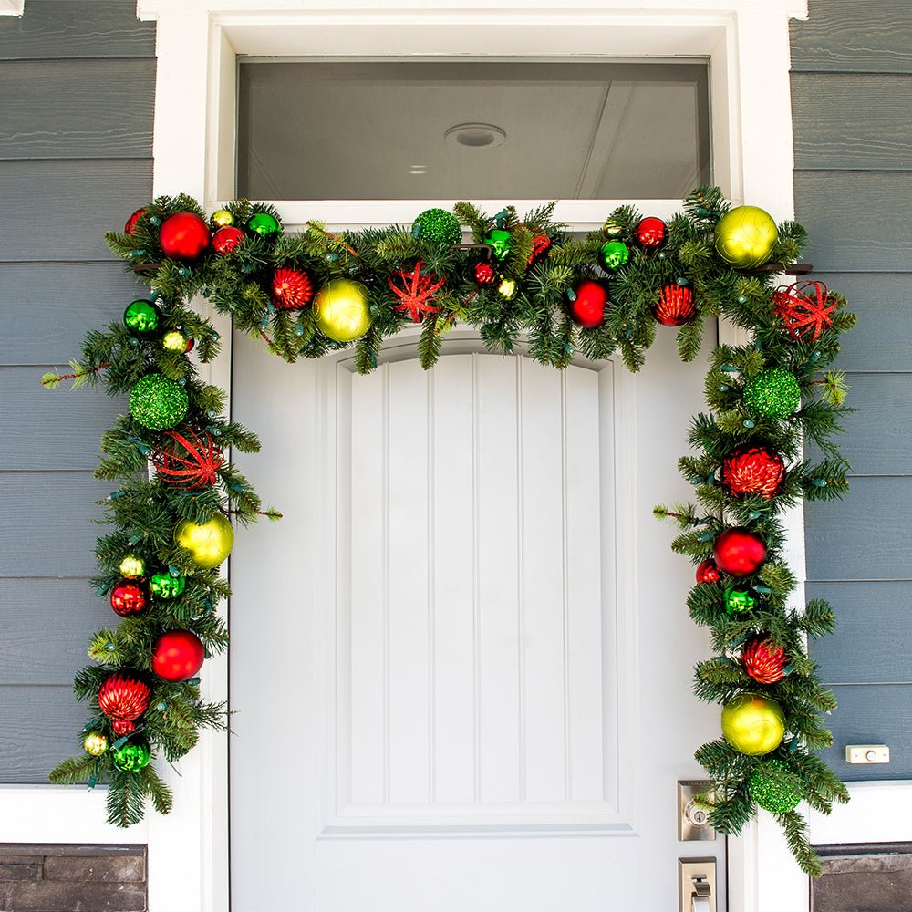 Slim Front Door Garland Hangers - Christmas World
