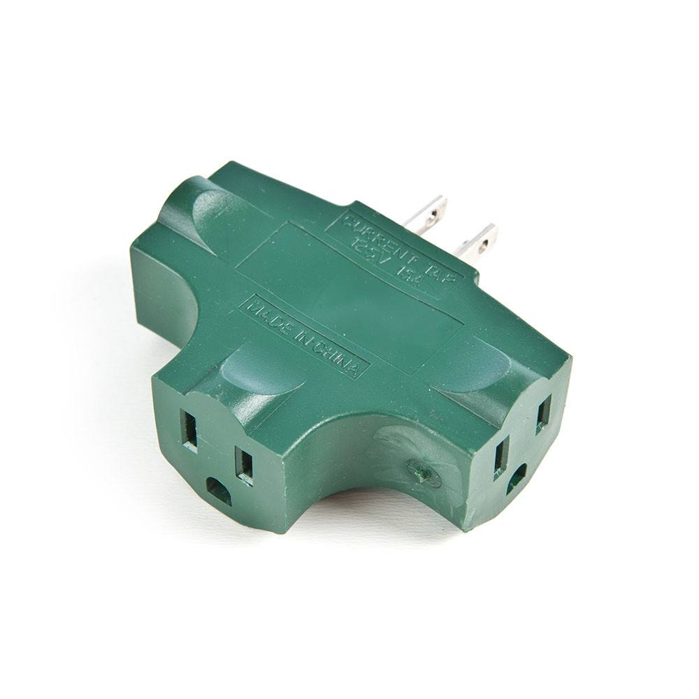 Triple Tap Plug Adapter - Christmas World