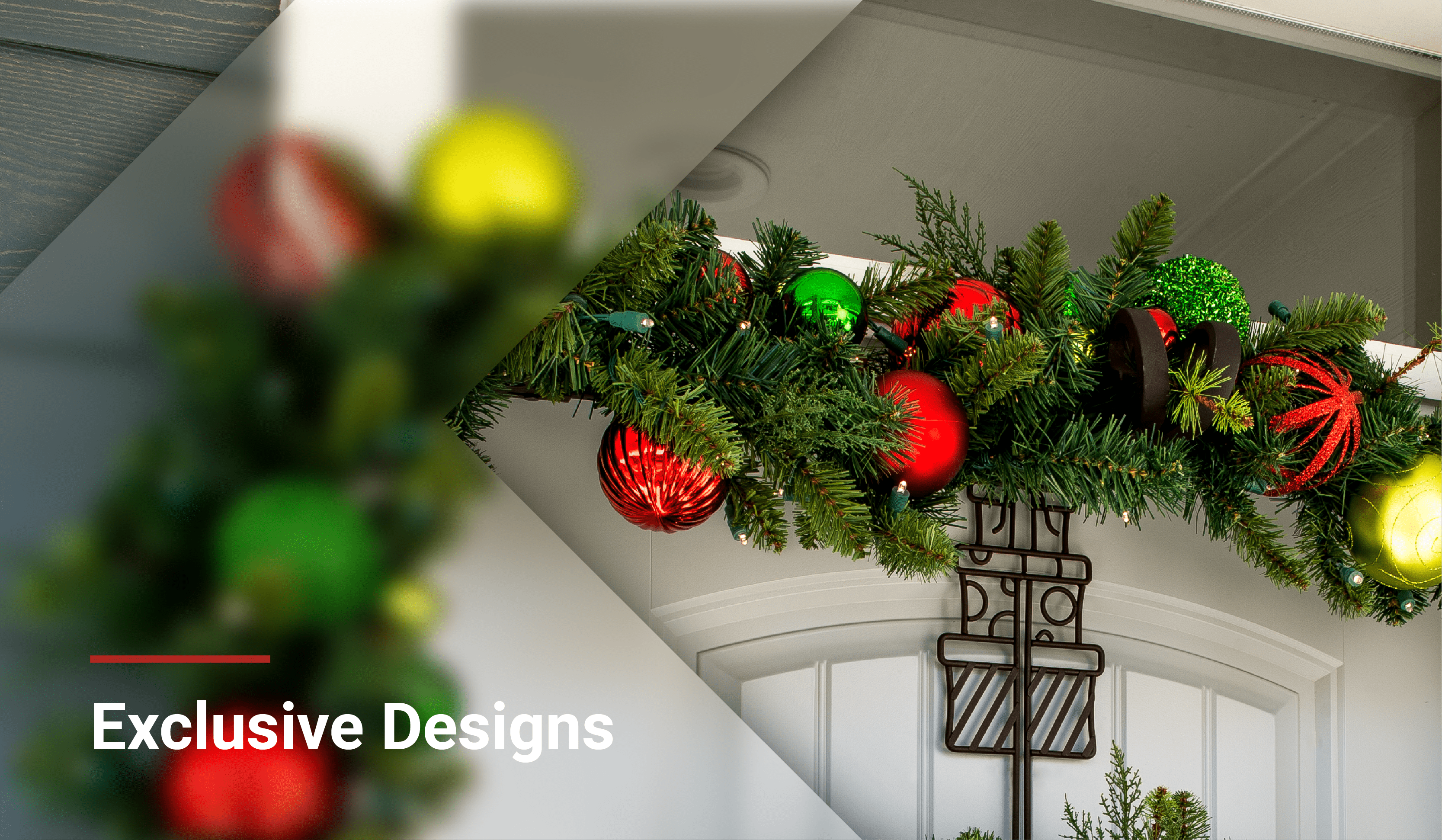 Christmas Garlands (Decorated) - Christmas World