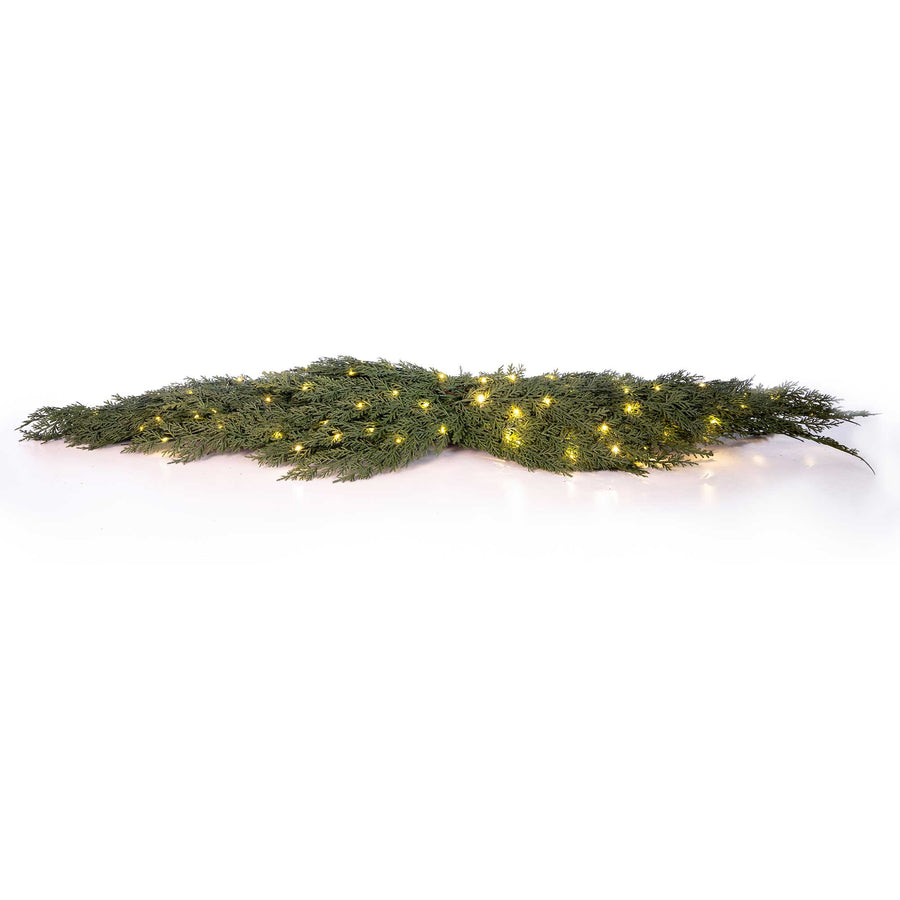Cedar Pre-Lit Table Top Swag | Christmas World