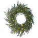24-inch Cypress Pre-Lit LED Wreath Thumbnail | Christmas World