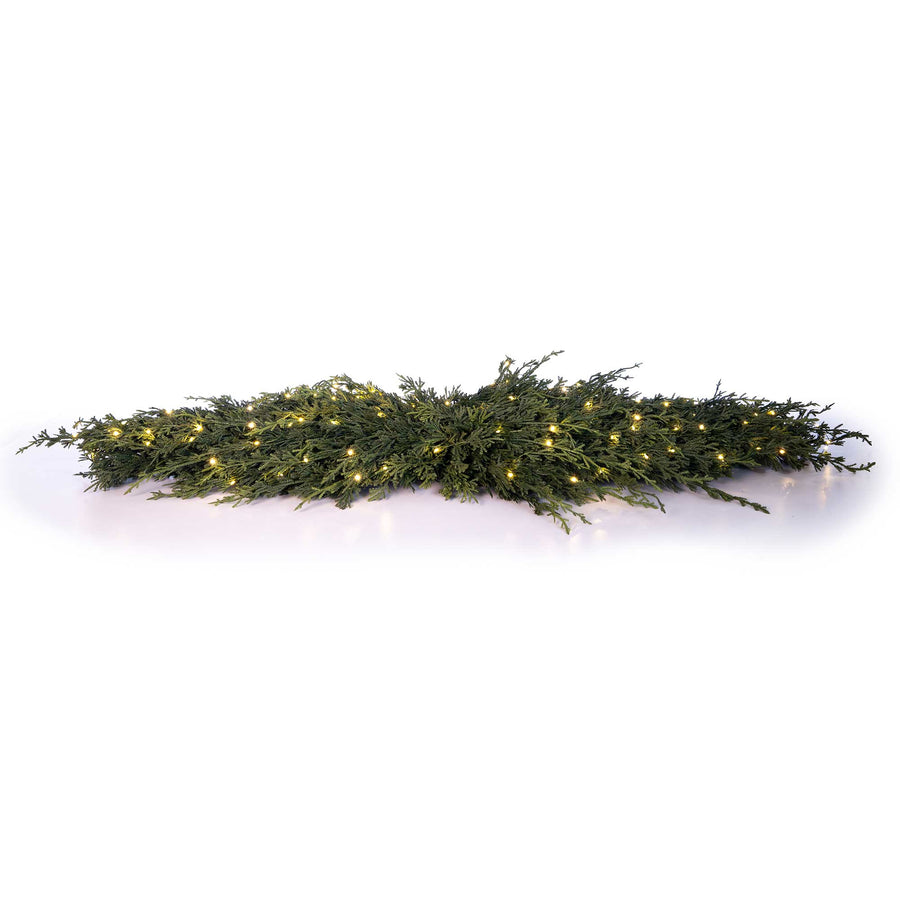 Cypress Pre-Lit Table Top Swag | Christmas World
