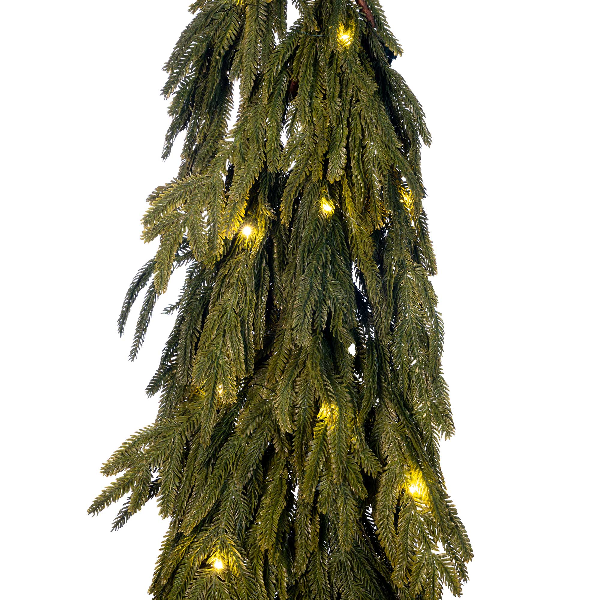 Norfolk Pre - Lit LED Garland - Christmas World