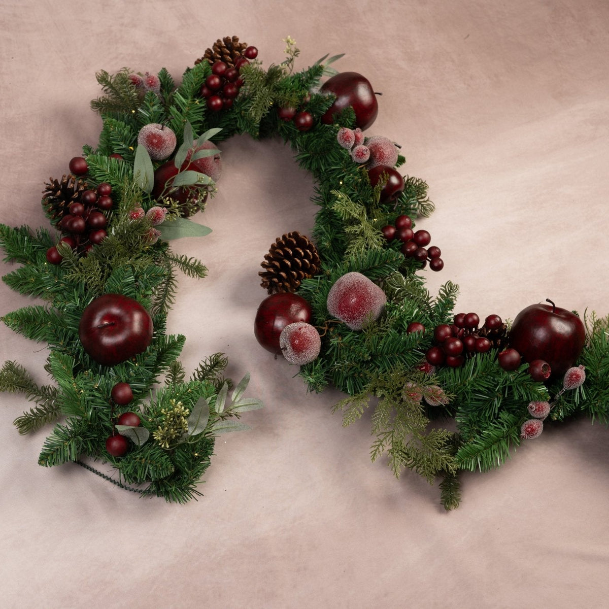 Orchard Apple & Pine Garland - Christmas World