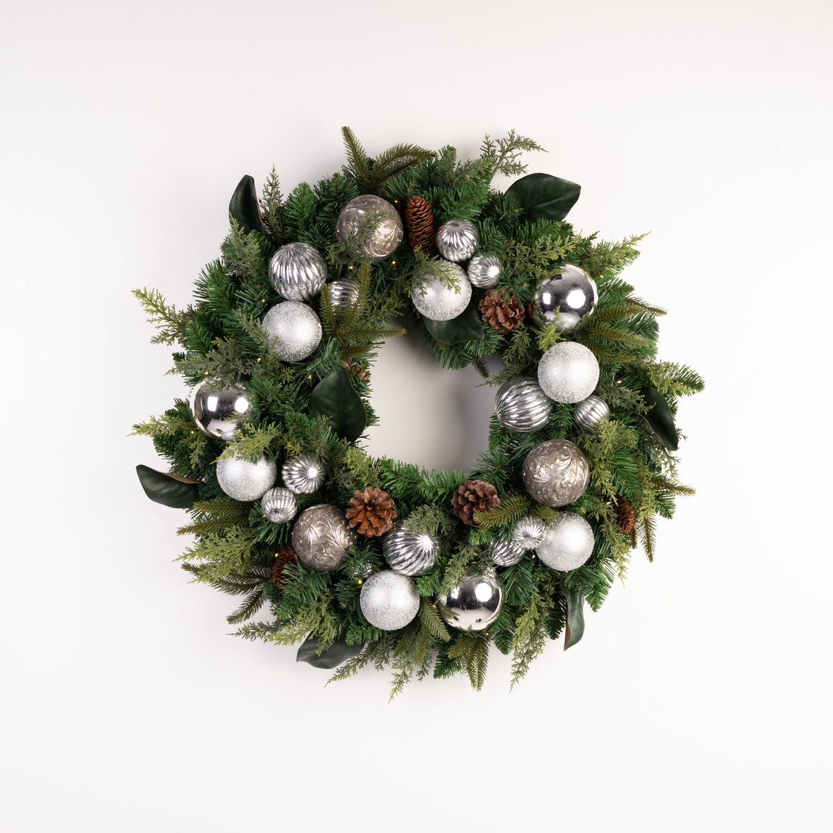 Silver & Pine Signature Wreath