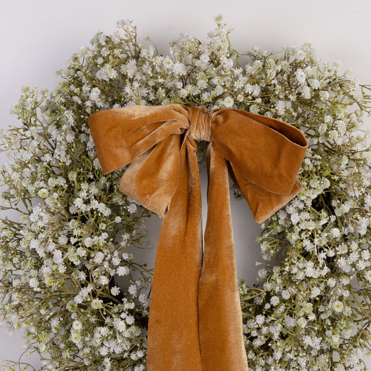 Baby's Breath Wreath - Unlit (30 Inch) - Christmas World