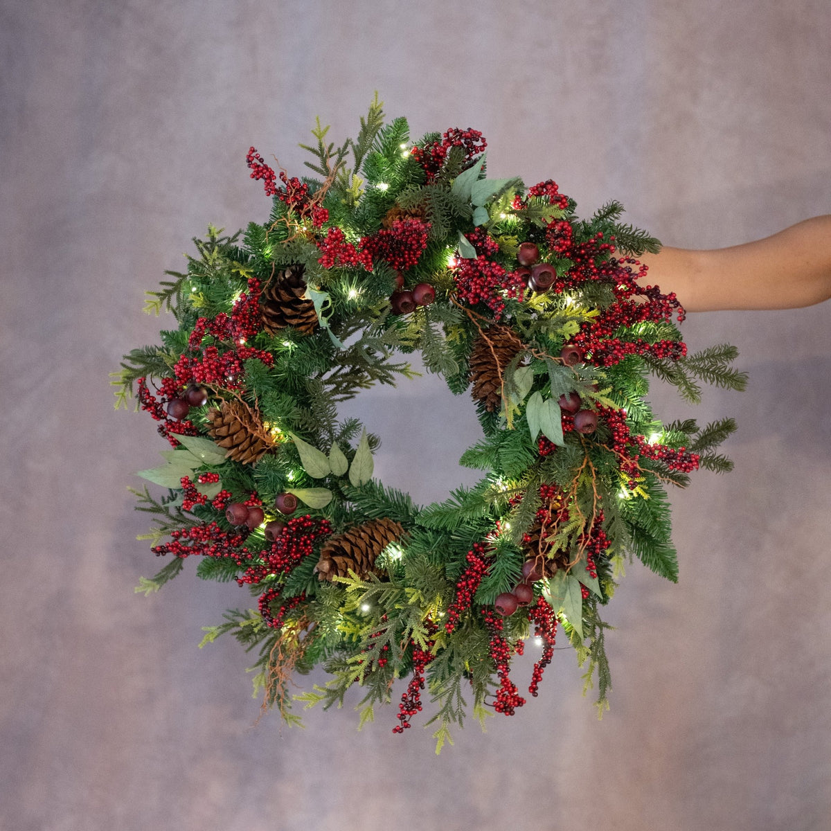 Woodland Grove Wreath - Christmas World