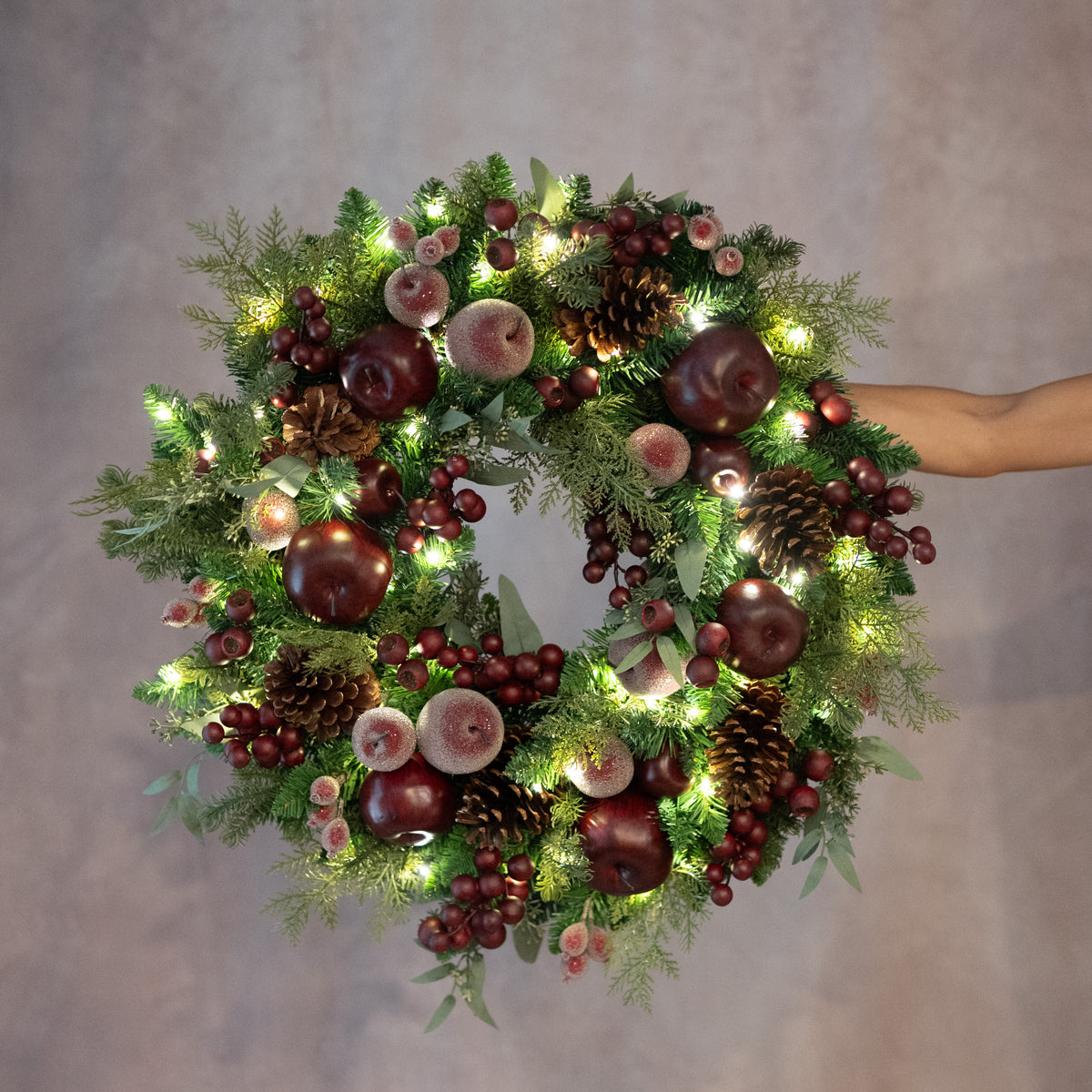 Orchard Apple & Pine Wreath