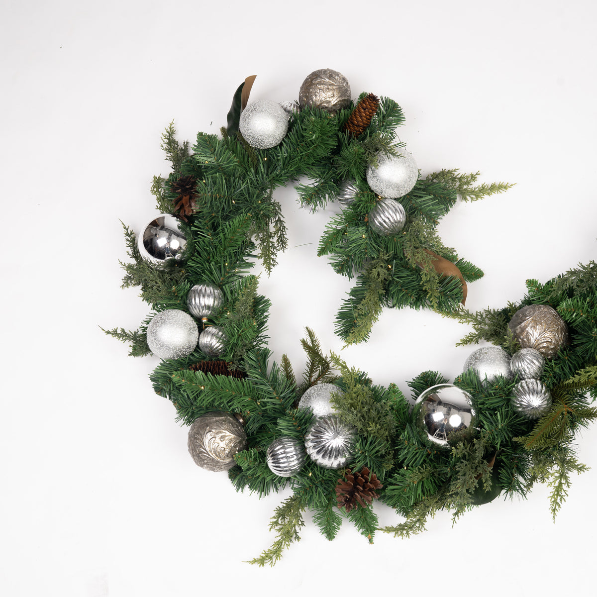 Silver & Pine Signature Garland
