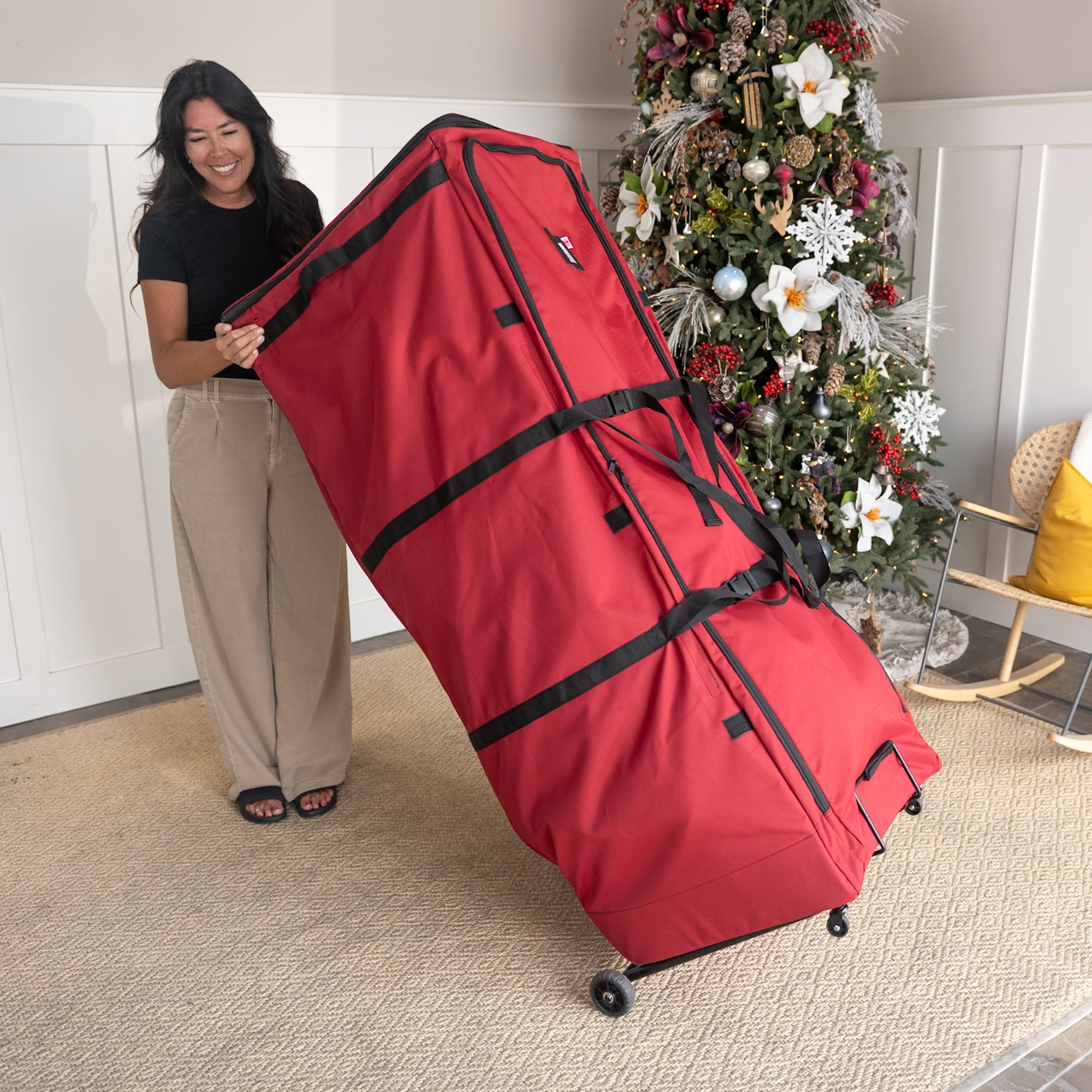 XXL Expandable Tree Storage Dolly - Christmas World