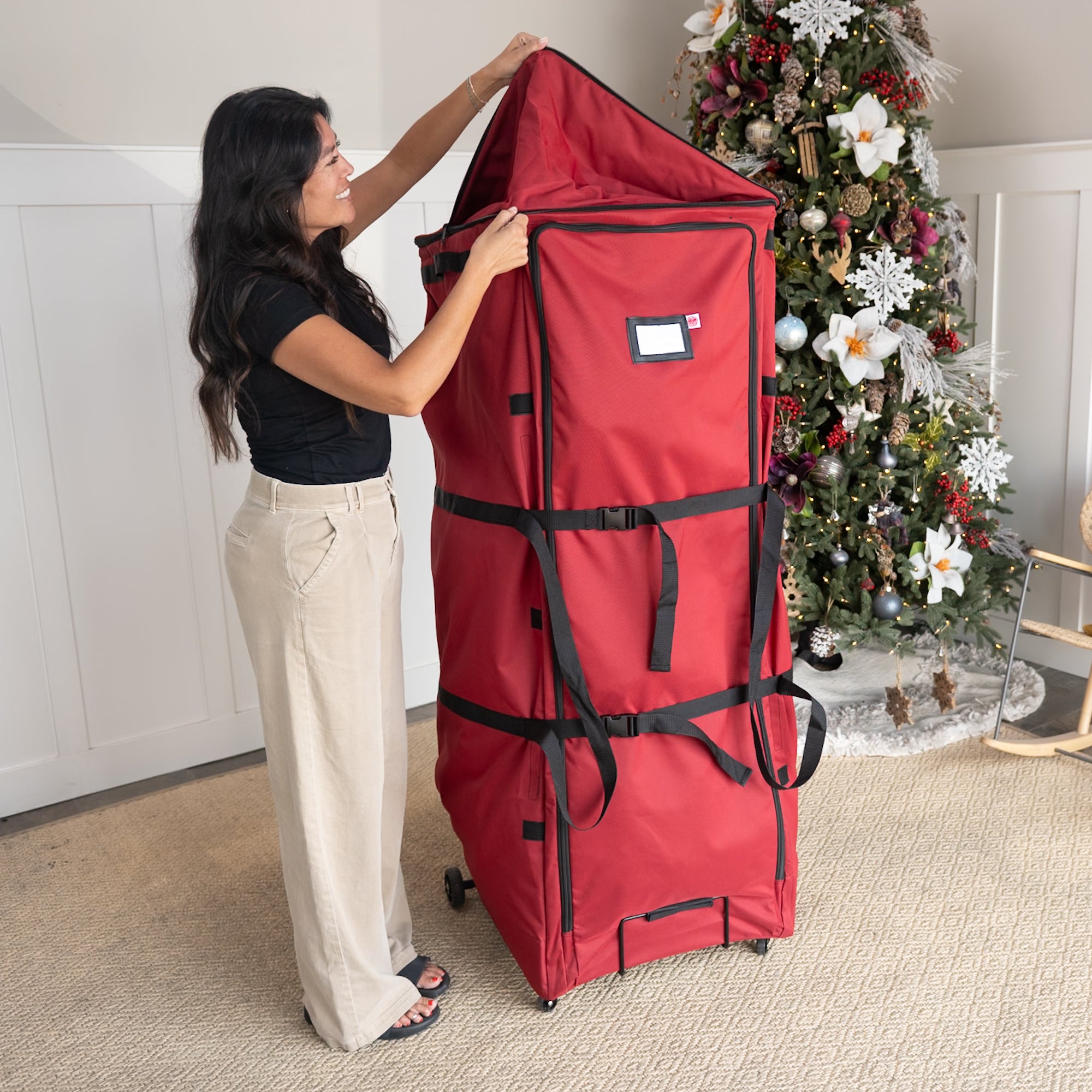 XXL Expandable Tree Storage Dolly - Christmas World