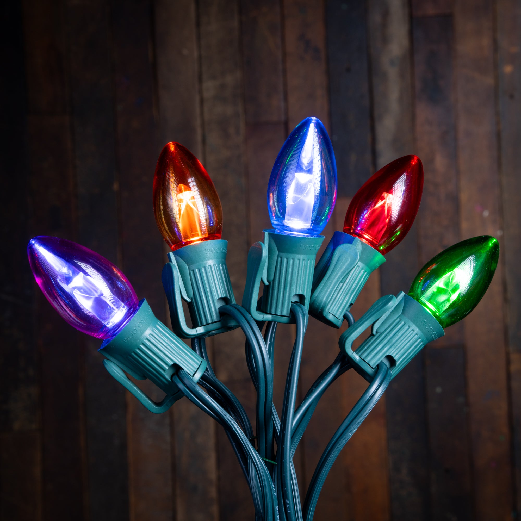 Christmas Light Bulb and Wire Set - Christmas World