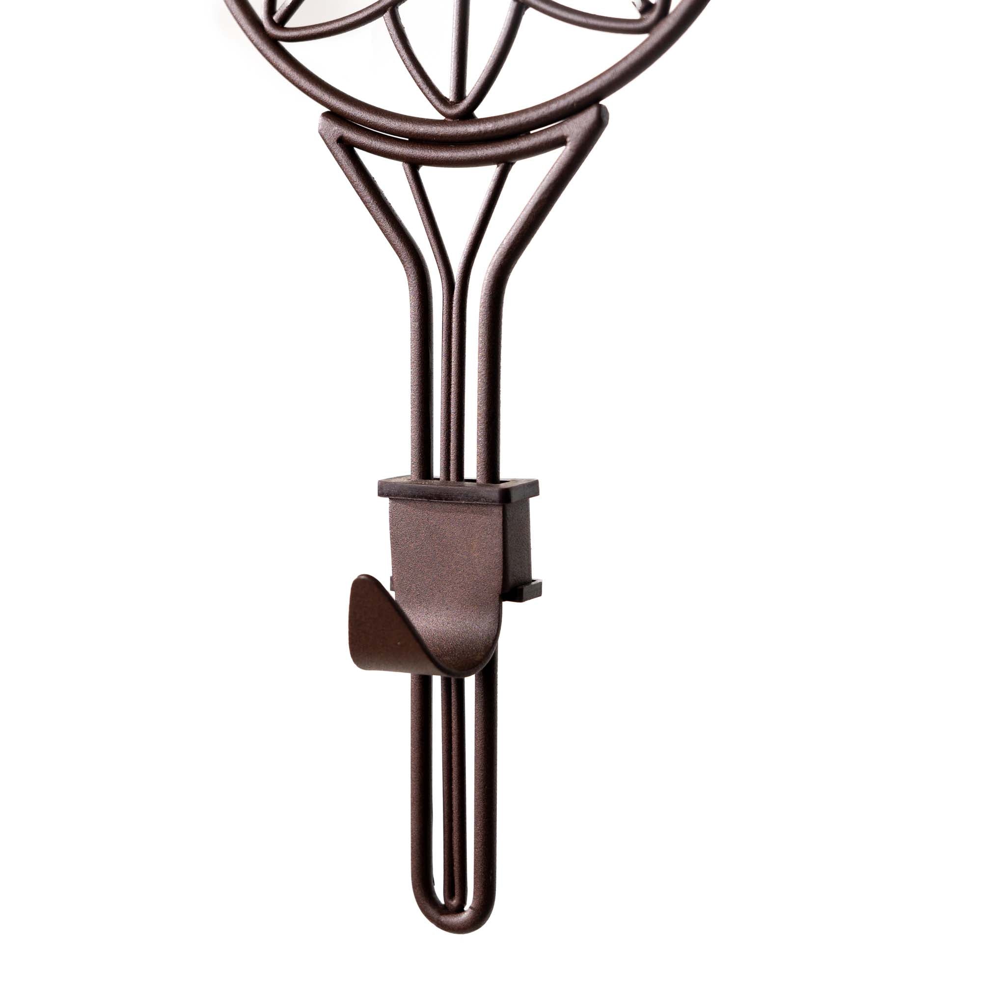 Adjustable Wreath Hanger - Flower - Christmas World