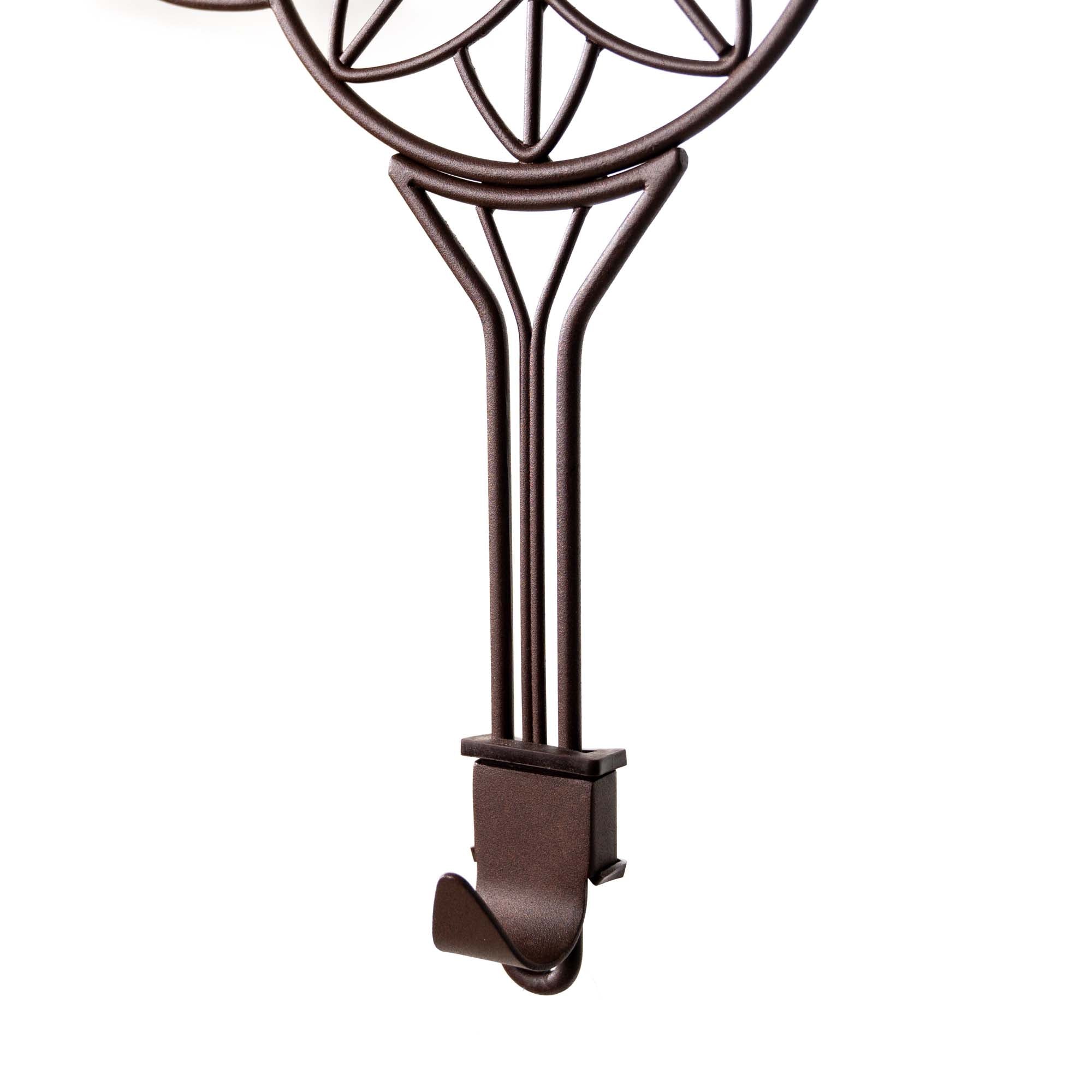 Adjustable Wreath Hanger - Flower - Christmas World