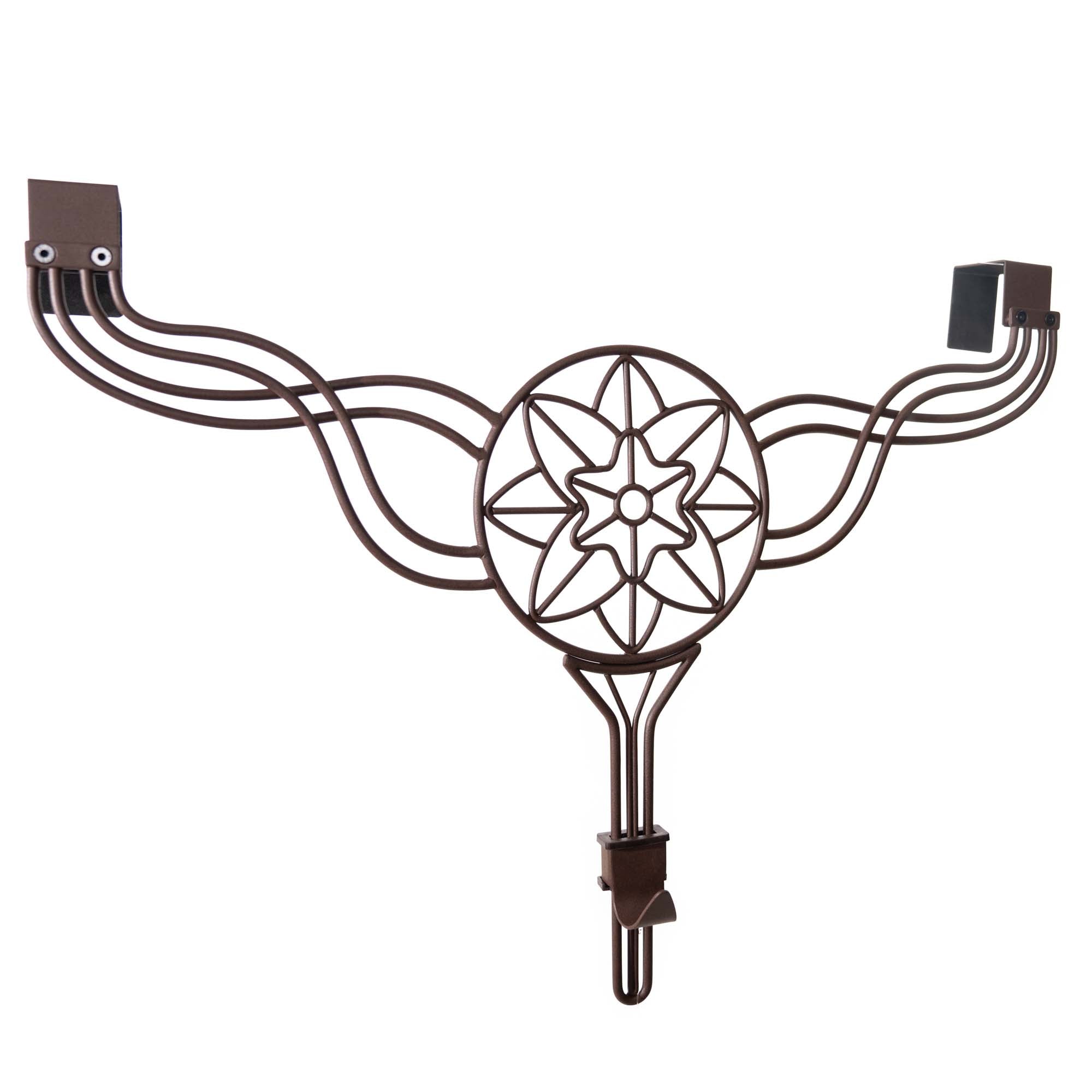 Adjustable Wreath Hanger - Flower - Christmas World