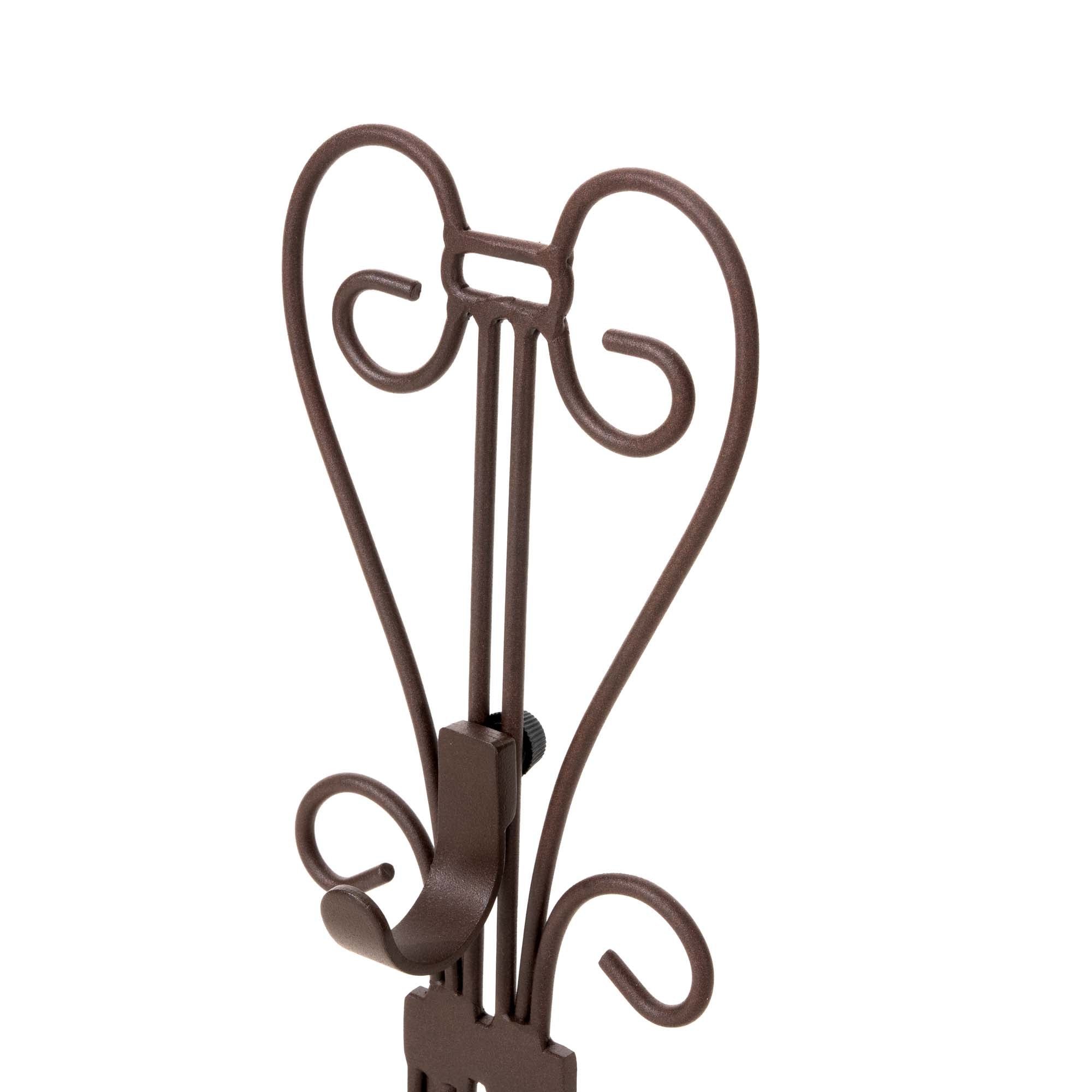 Fireplace Mantle Top Wreath Hanger - Elegant - Christmas World