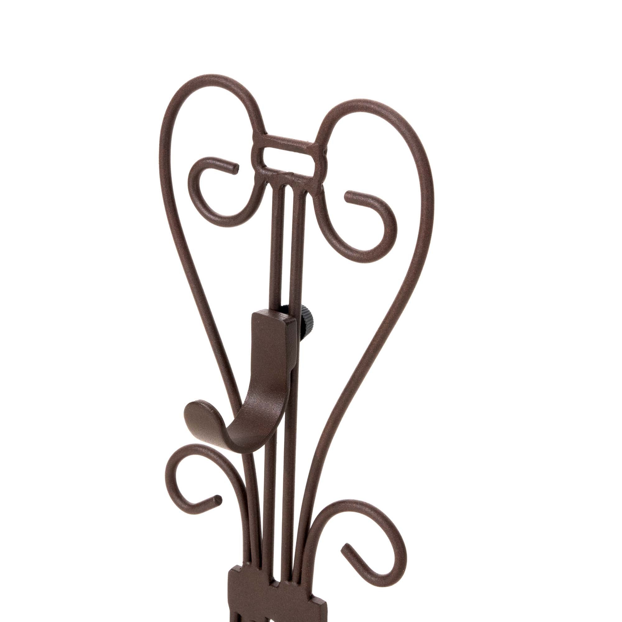 Fireplace Mantle Top Wreath Hanger - Elegant - Christmas World