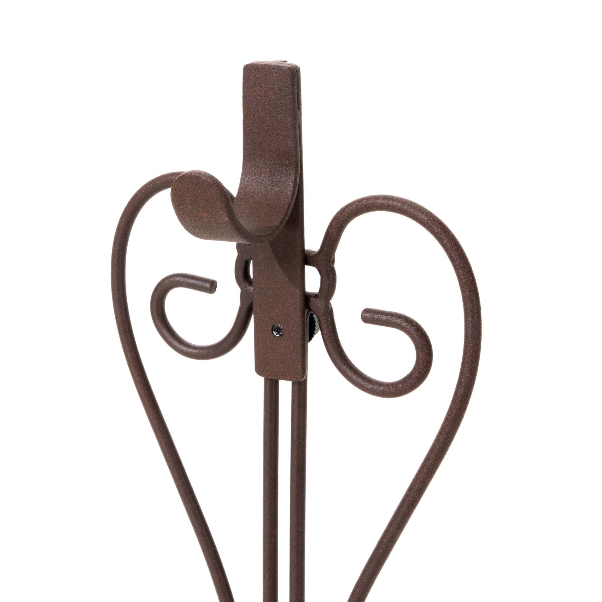 Fireplace Mantle Top Wreath Hanger - Elegant - Christmas World
