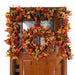 Fall Harvest Leaf Lighted Wreath Thumbnail | Christmas World