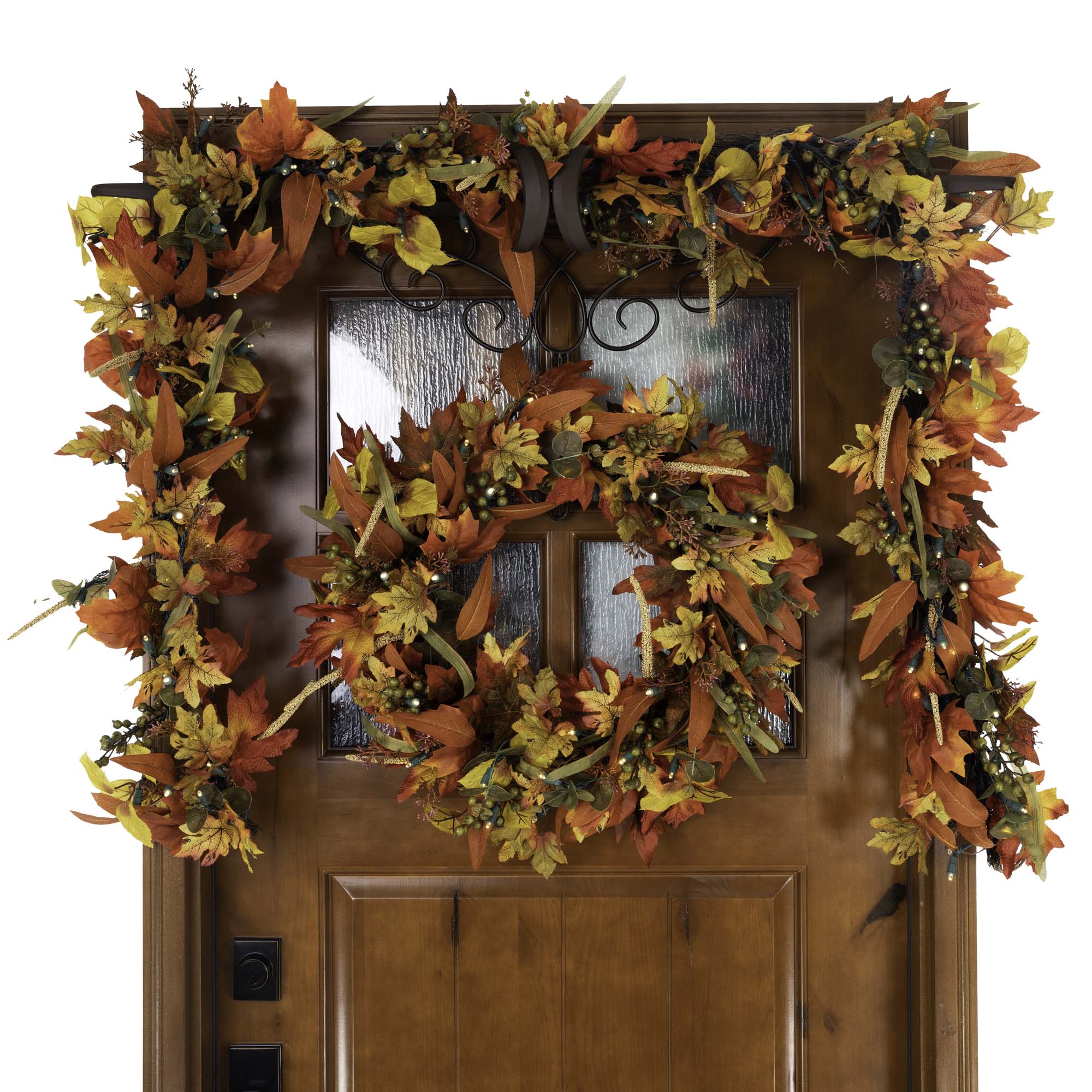 Fall Harvest Leaf Garland - Christmas World