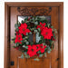 Christmas Poinsettia Lighted Christmas Wreath Thumbnail | Christmas World