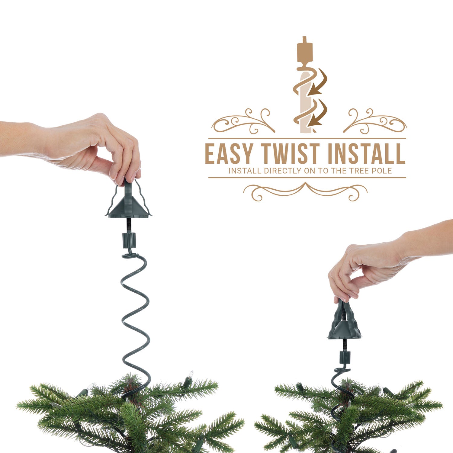 Christmas Tree Topper Holder - Christmas World