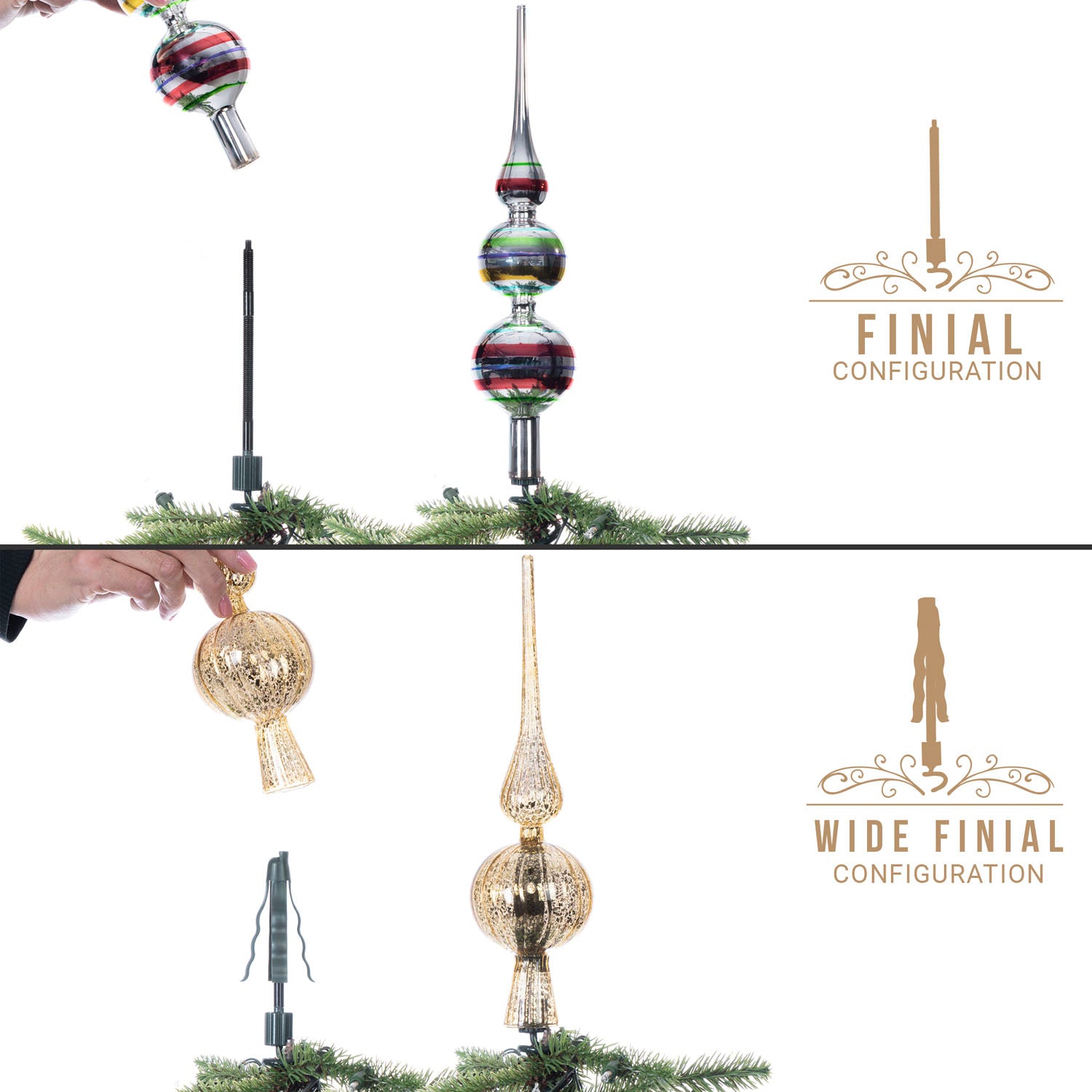 Christmas Tree Topper Holder - Christmas World