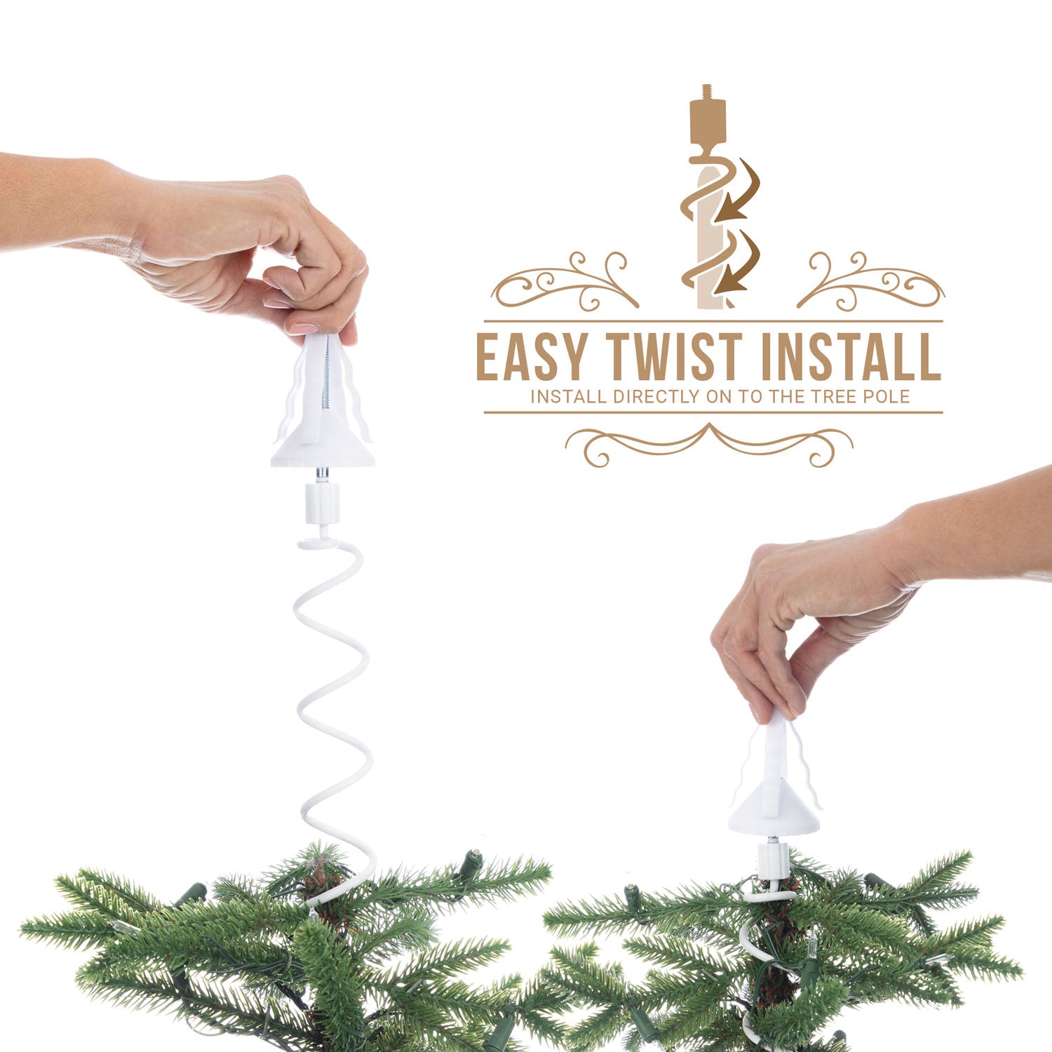 Christmas Tree Topper Holder - Christmas World