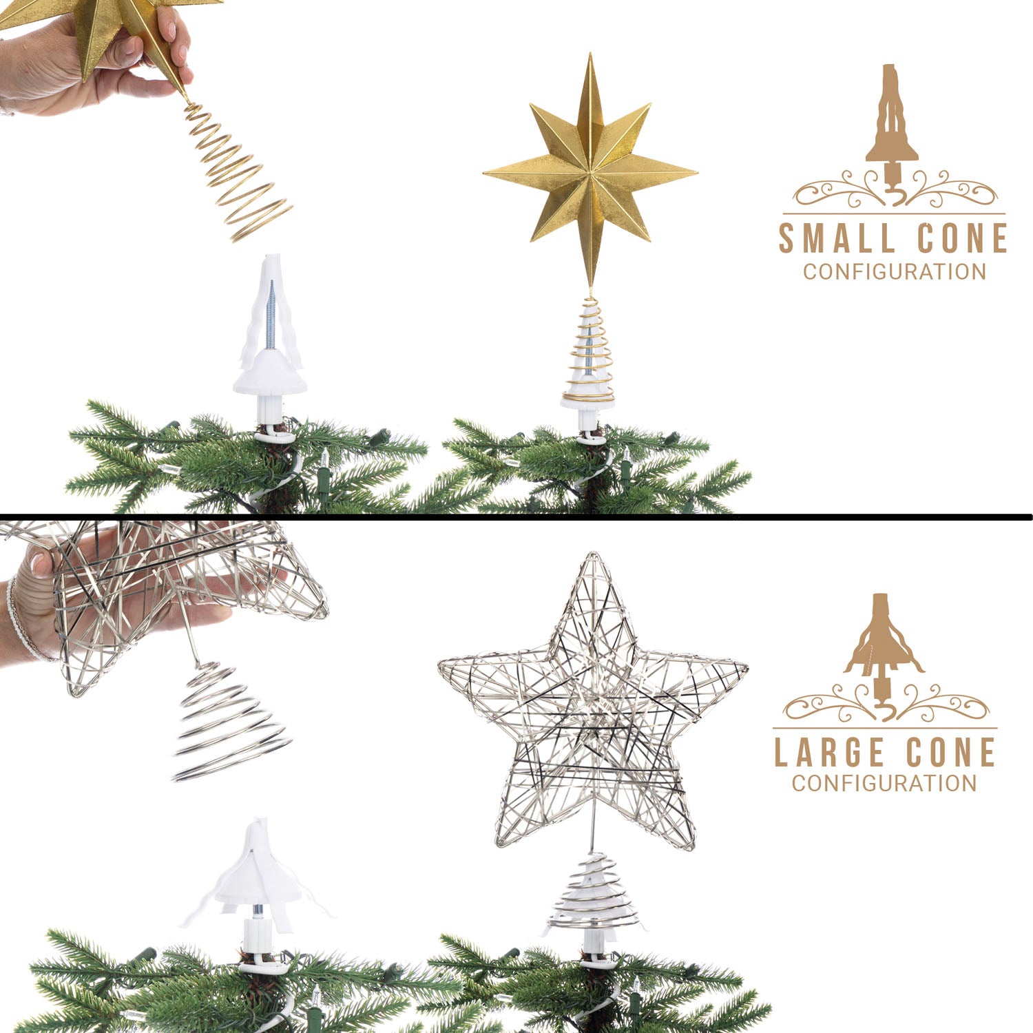 Christmas Tree Topper Holder - Christmas World