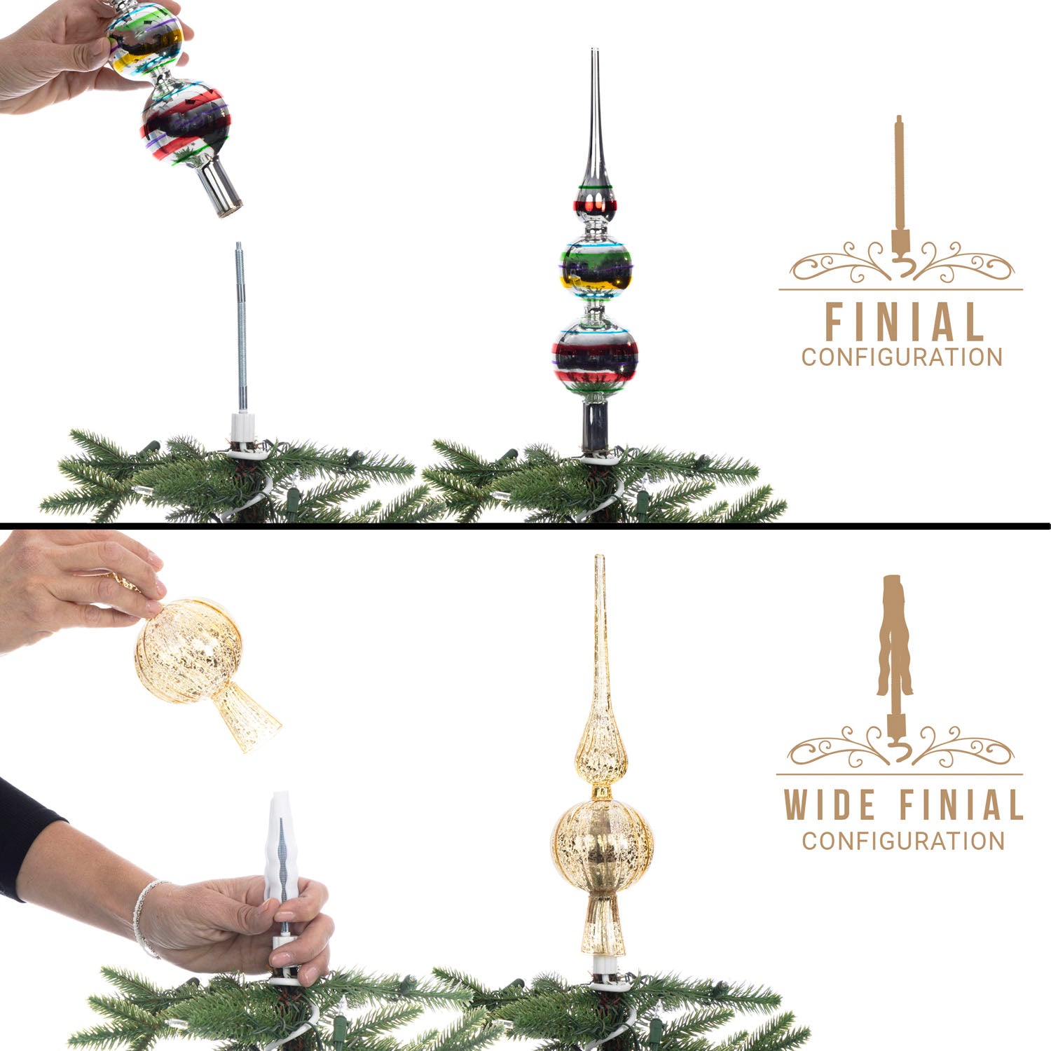 Christmas Tree Topper Holder - Christmas World